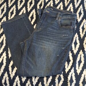 3/$20-Old Navy Boyfriend Cropped Jeans